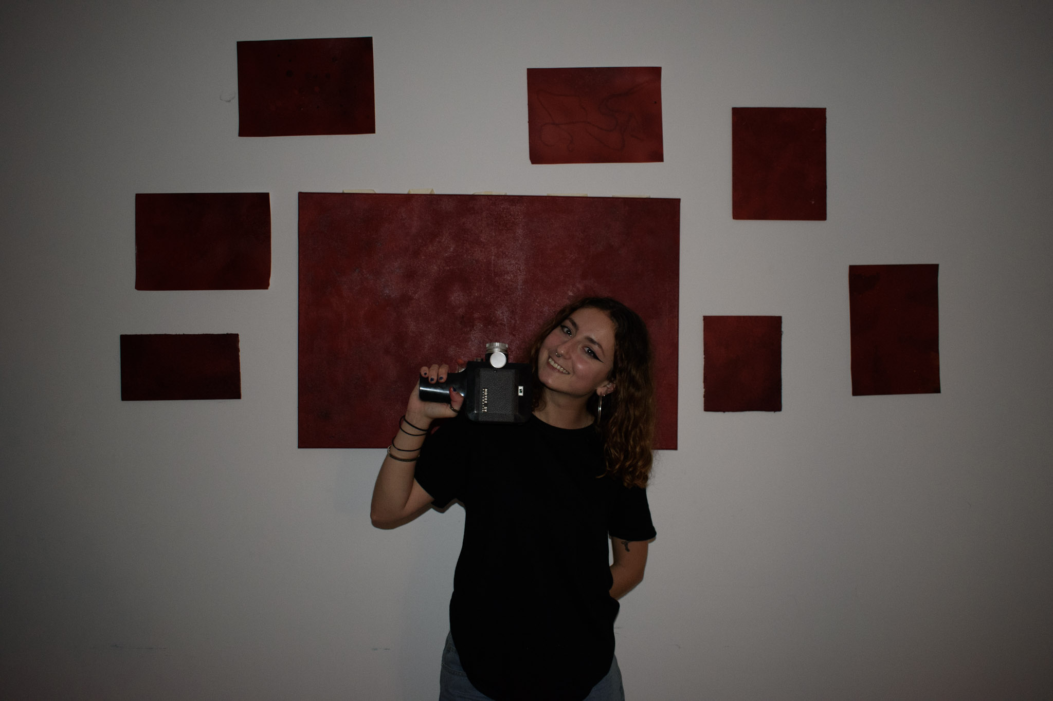 shooting behind the scenes, art and makeup department